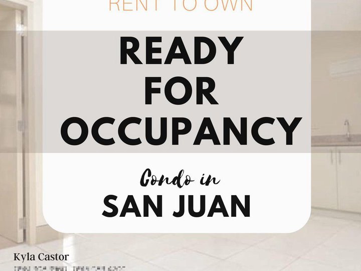 Condo in San Juan RFO 2-Bedroom 30.00 sqm Mid Rise Property