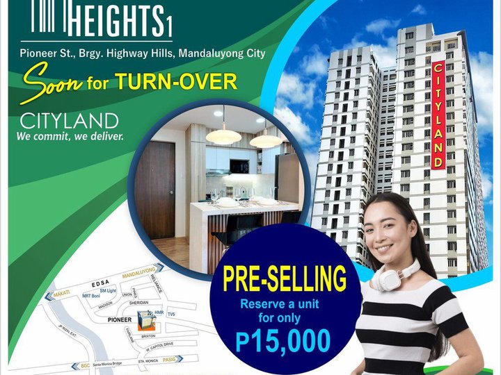 19.00 sqm Studio Condo For Sale in Pioneer Pasig Metro Manila [Condo 🏙️ ...