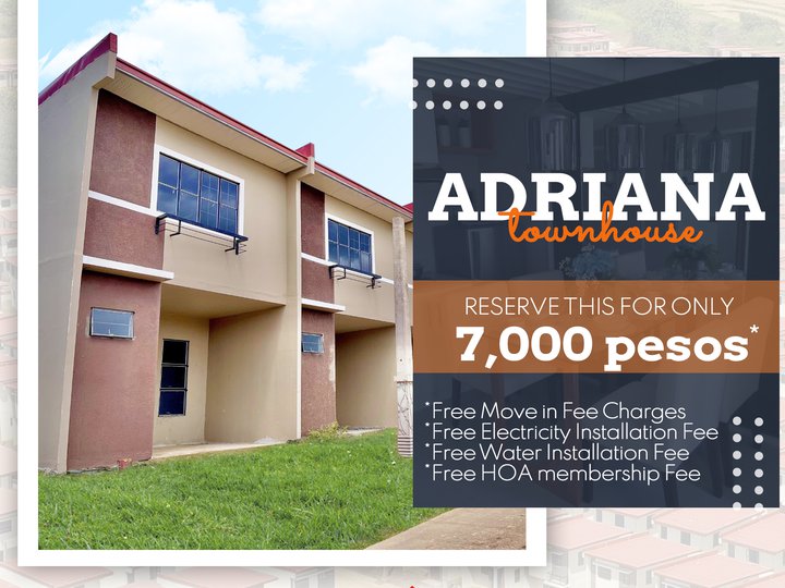 Affordable House and Lot in Laguna | Lumina Calauan | Adriana