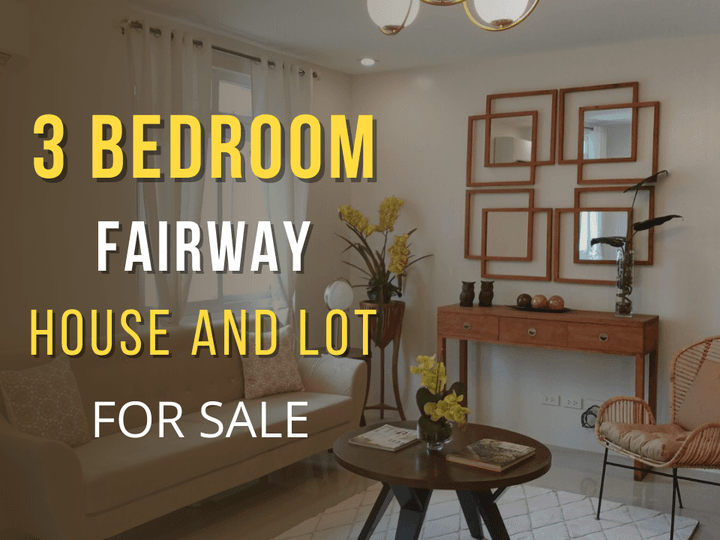 3 BR Fairway House and Lot for SALE near Tagaytay