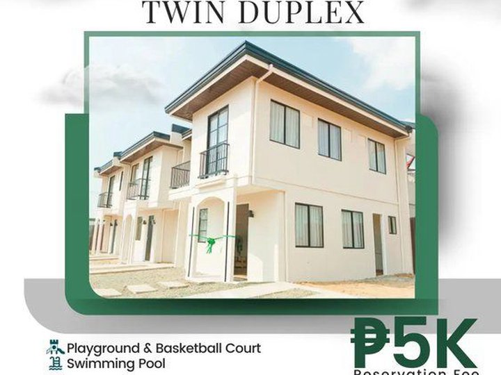 Mansion Twin Duplex Low Downpayment 50% off reservation fee in Bulacan