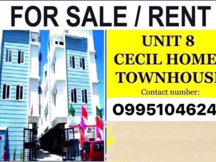 Townhouse for Sale or Rent in Mandaluyong