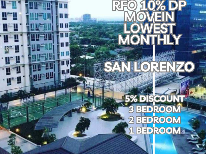 Condo for sale in Makati 2 bedroom 10% DP lowest Monthly