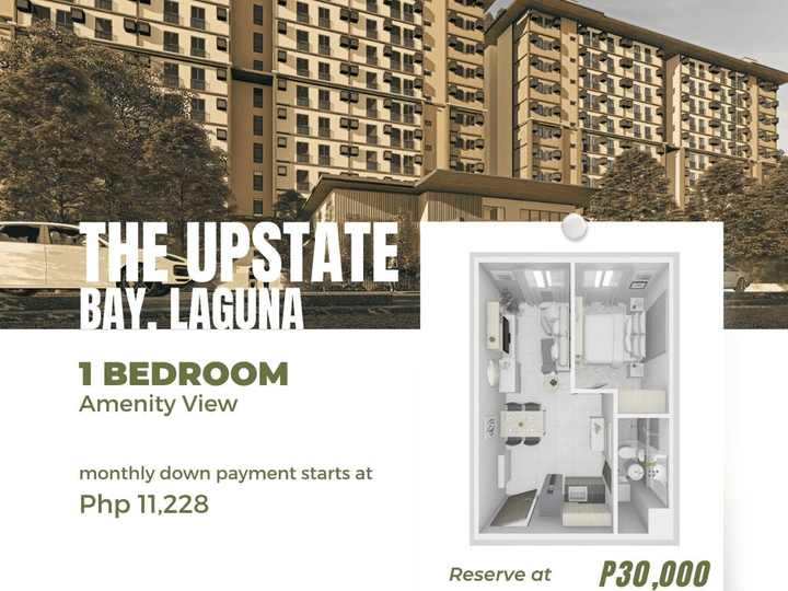 30.77 sqm 1-bedroom Condo For Sale in Bay Laguna
