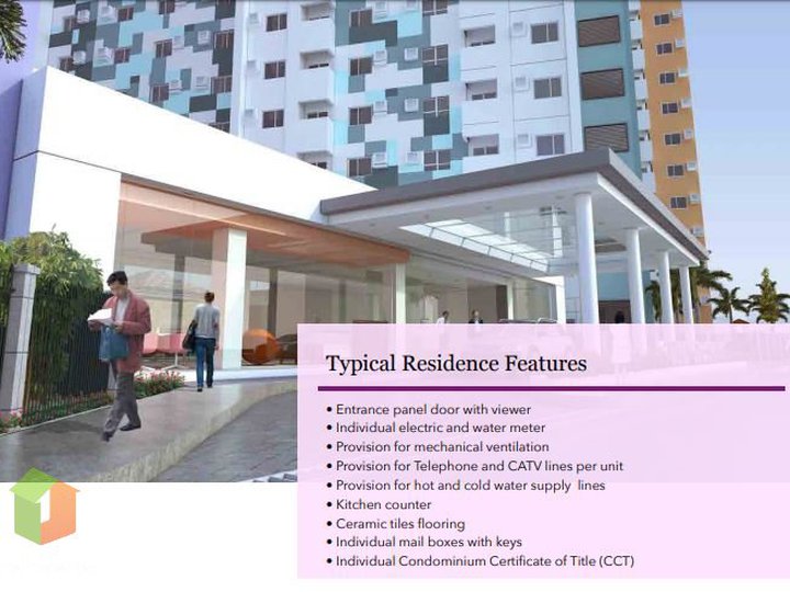 1BR Southwoods City Mid-rise Residential condominium For SALE