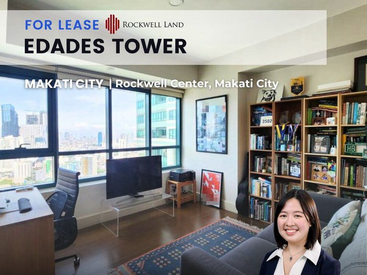 FOR LEASE: Edades Tower 3BR Condo Unit in Rockwell, Makati (Direct Tenants Only) - Manansala