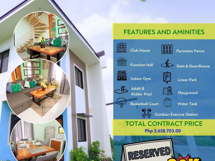 3-bedroom Single Attached House For Sale in Trece Martires Cavite