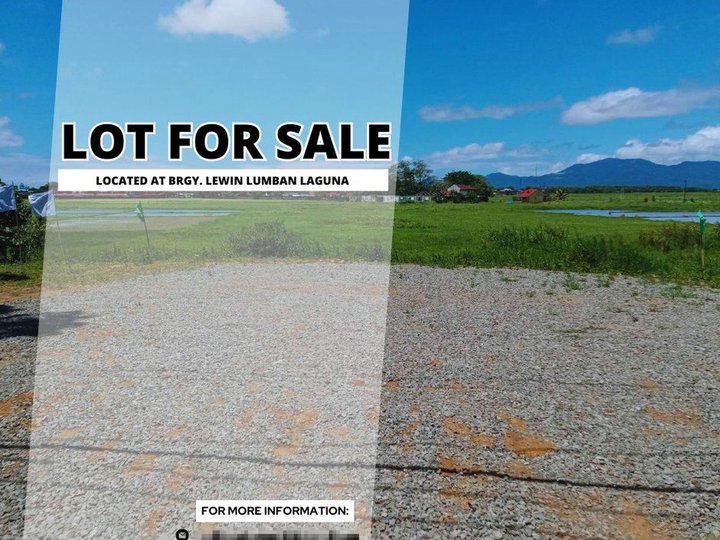 152 sqm Commercial Lot For Sale in Lumban Laguna