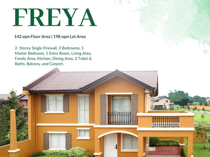 5BR HOUSE AND LOT FOR SALE IN DUMAGUETE - FREYA ONGOING UNIT