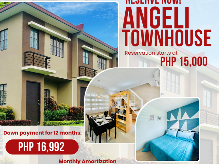 AVAILABLE ANGELI TOWNHOUSES in  Bria Homes Panabo