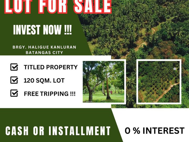 120 sqm Residential Lot For Sale in Batangas City Batangas