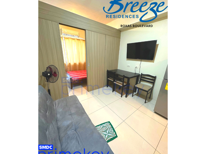Fully Furnished 1Bedroom Unit At SMDC Breeze For Lease