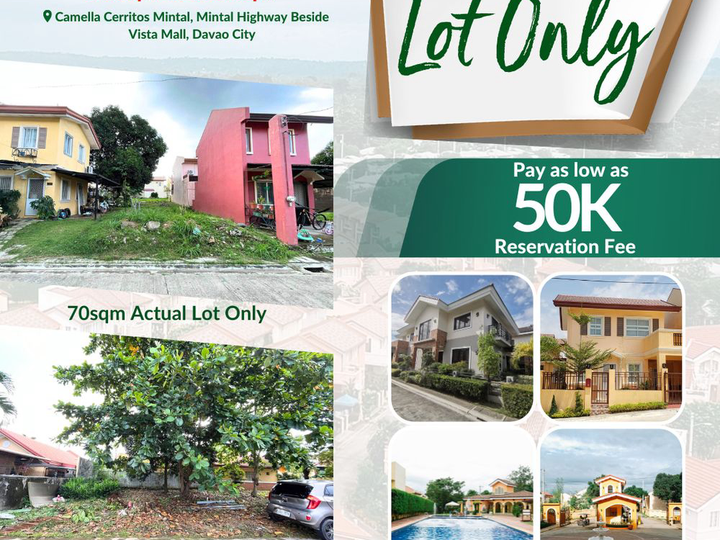 70 sqm Residential Lot For Sale in Davao City Davao del Sur