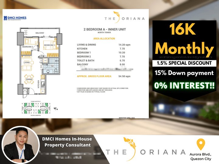 The Oriana | Pre Selling Condo in Quezon City by DMCI Homes