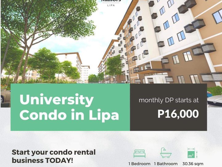 CONDO RENTAL BUSINESS with Camella Manors Lipa