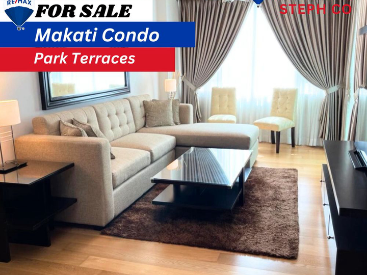 For Sale Makati Condo in Park Terraces: 2BR Unit with Parking