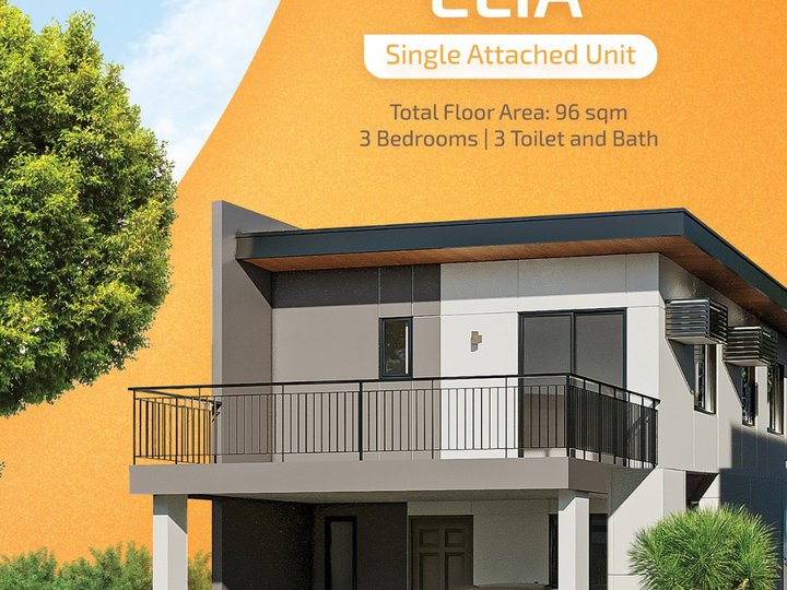 Sunlight-supported 3BR Single Attached House w/ Carport at Southscapes Trece Martires, Cavite by PH1