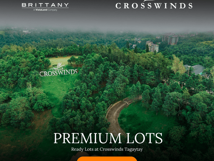 327 sqm Prime Lot For Sale in Crosswinds Tagaytay!