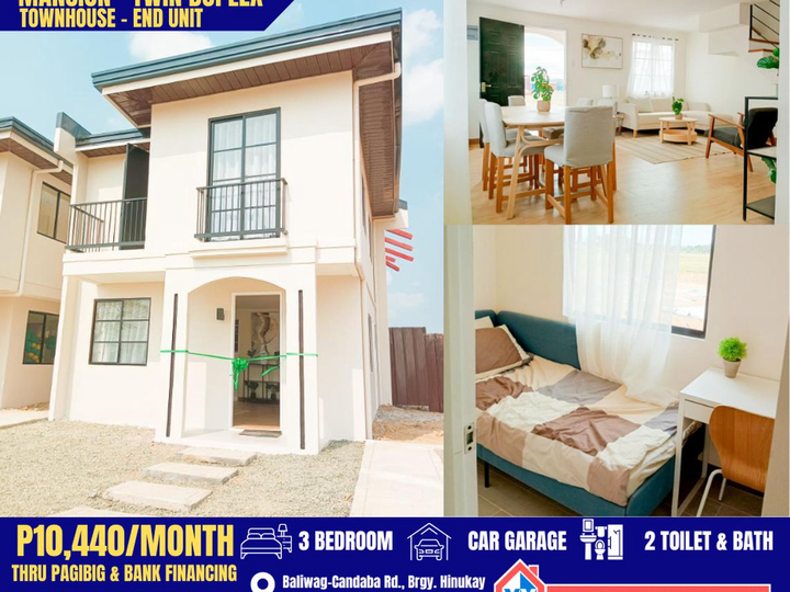 Ready for occupancy 3 bedroom Duplex, Single Attached for sale in Quezon City