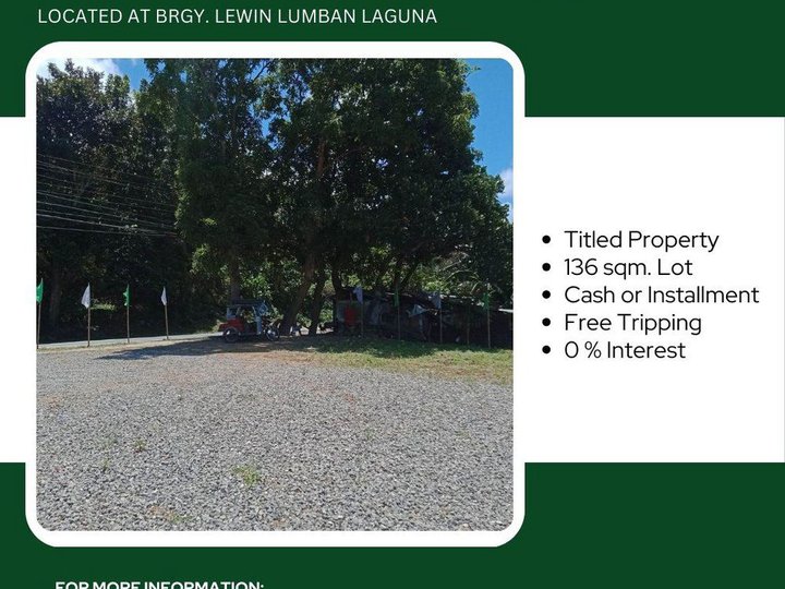 152 sqm Residential Farm For Sale in Lumban Laguna