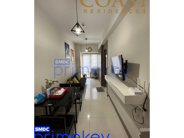 Fully Furnished 1Bedroom Unit At SMDC Coast For Lease