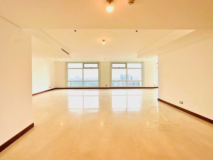 Two Roxas Triangle 3BR Condo Unit For Lease Semi Furnished Makati City - CRSL0271