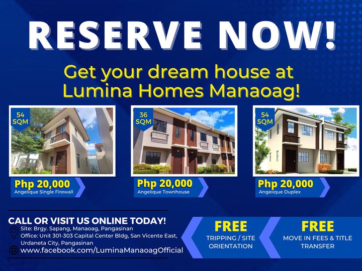 3-bedroom Townhouse For Sale in Manaoag Pangasinan