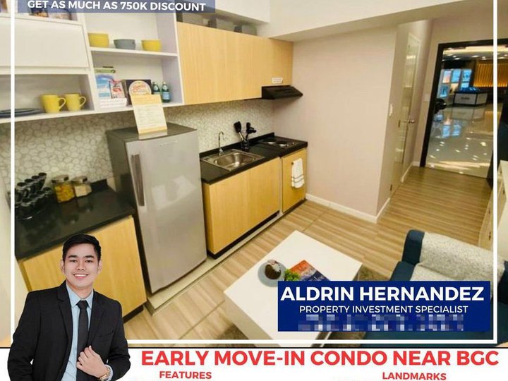 37.05 sqm 1-bedroom Condo For Sale in Mandaluyong Metro Manila