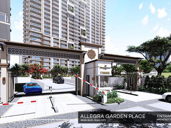 2BEDROOM FOR SALE CONDO IN PASIG ALLEGRA GARDEN PLACE NEAR BGC MAKATI MANDALUYONG