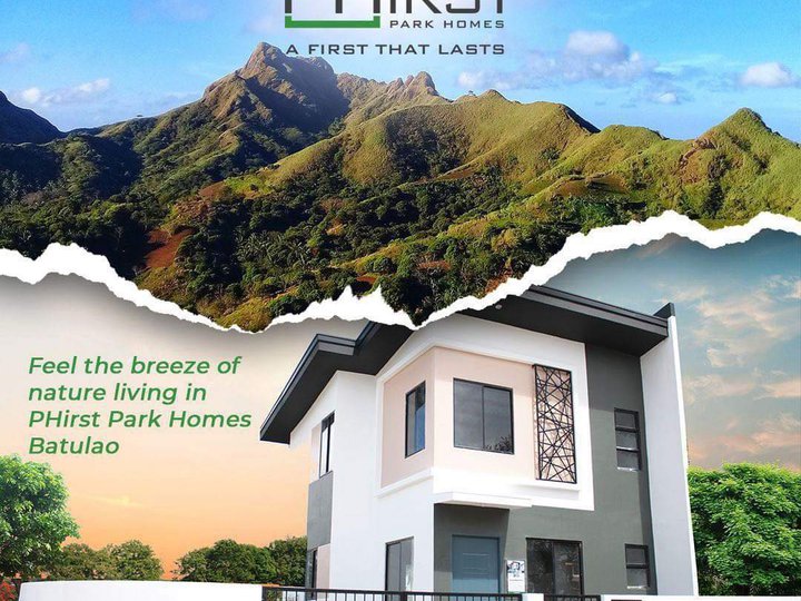 House and lot for sale in PHIRST PARK HOMES BATULAO