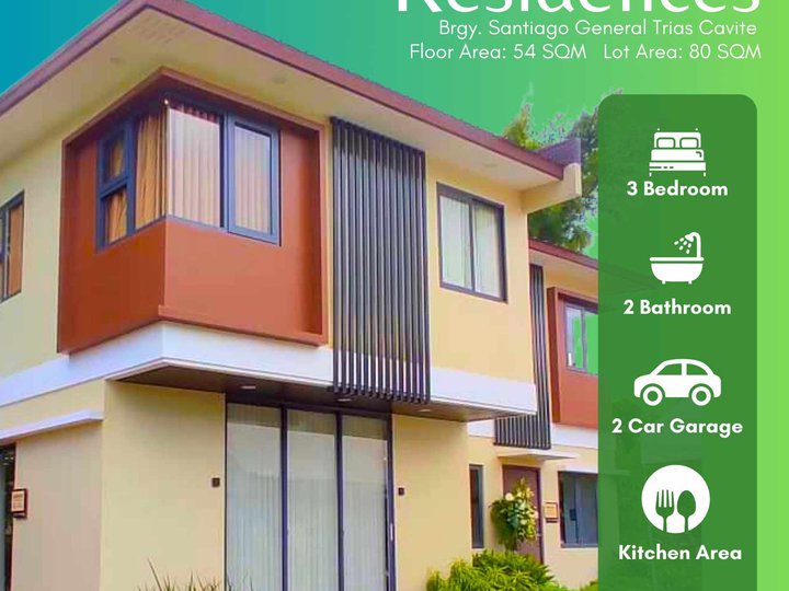 3 Bedroom Townhouse For Sale in General Trias Cavite