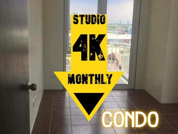 No Spot Dp Studio 4k/ Mo. Condo in Cainta Near Ortigas