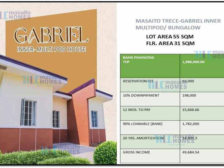 2-bedroom House For Sale in Trece Martires Cavite