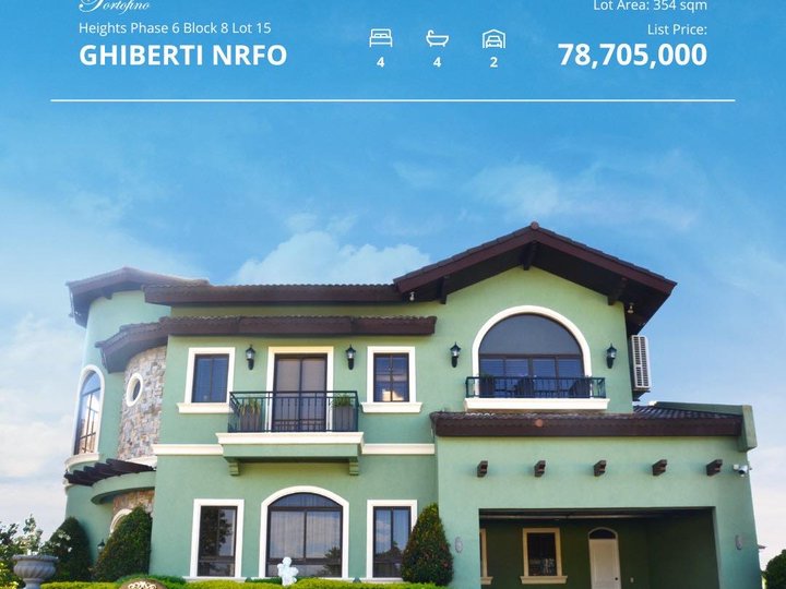 ELEGANT HOUSE AND LOT FOR SALE / PORTOFINO HEIGHTS