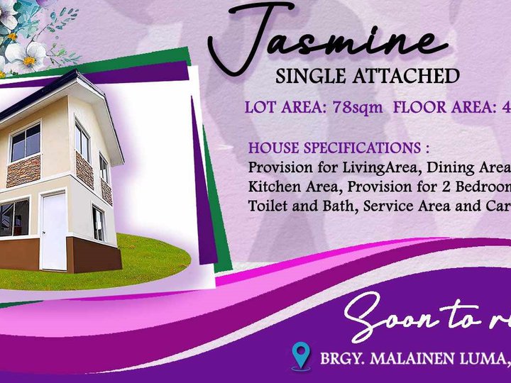 Spacious 2-bedroom Single Attached House in Naic Cavite