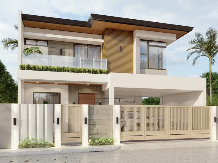 Furnished 4-BR Modern Scandinavian House For Sale in Angeles Pampanga
