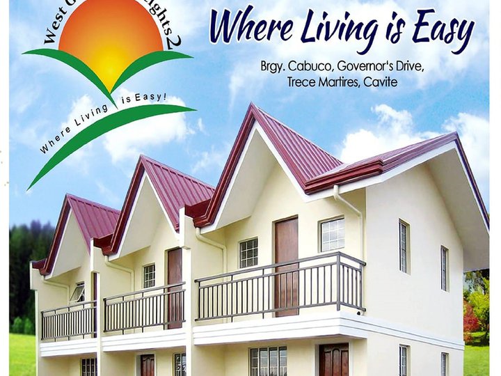 Discounted 2-bedroom Townhouse Rent-to-own thru Pag-IBIG