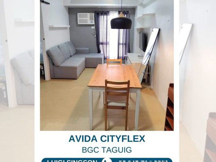 1br condo for rent in avida cityflex bgc taguig