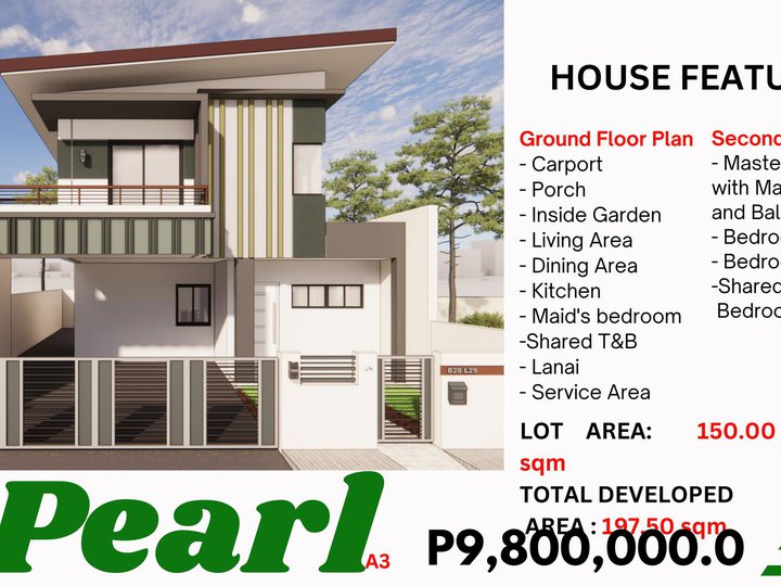 For Constructions 3-bedroom House For Sale in Dasmarinas Cavite