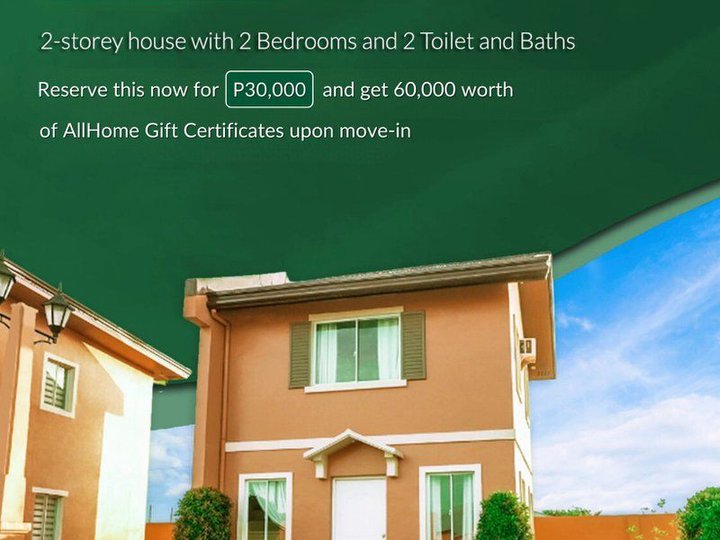 2-bedroom Single Attached House RFO For Sale in Angeles Pampanga