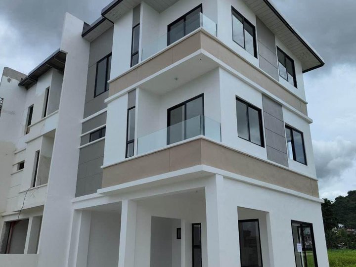 3-Storey 3-bedroom Townhouse in Acropolis Subdivision, Talamban, Cebu City thru bank or Pag ibig