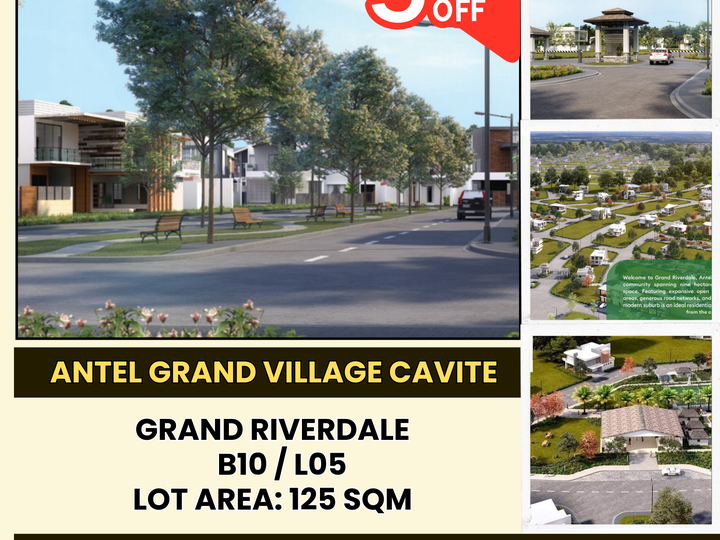 Antel Grand Village Lot for Sale in Cavite Grand Riverdale