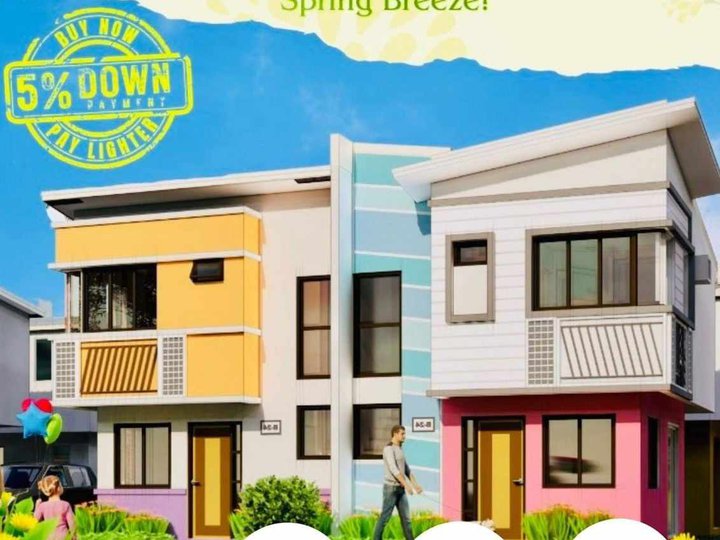 5% Downpayment for a 3-bedroom Duplex House for Sale in Tanza Cavite