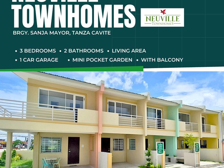 3br NEUVILLE TOWNHOMES FOR SALE