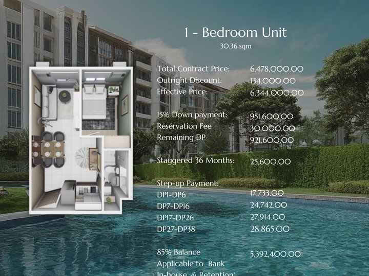 40.26 sqm 2-bedroom Condo For Sale in San Jose del Monte Bulacan