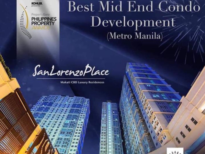 Condo in Makati 1 bedroom rent to own San Lorenzo Place, near CBD- Airport, MRT, EDSA,