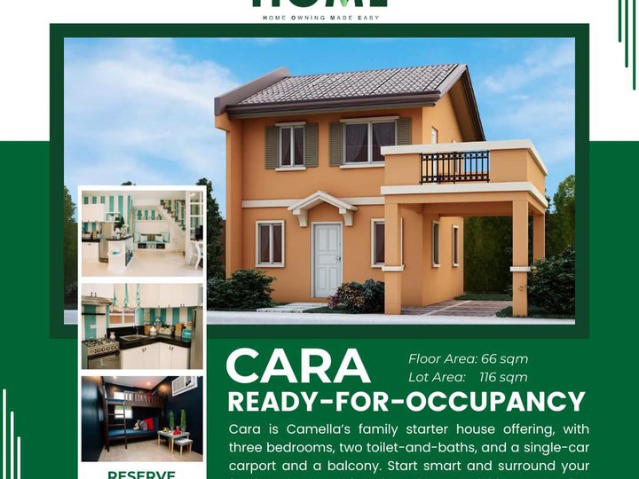 3-bedroom Single Attached House RFO For Sale in Orani Bataan