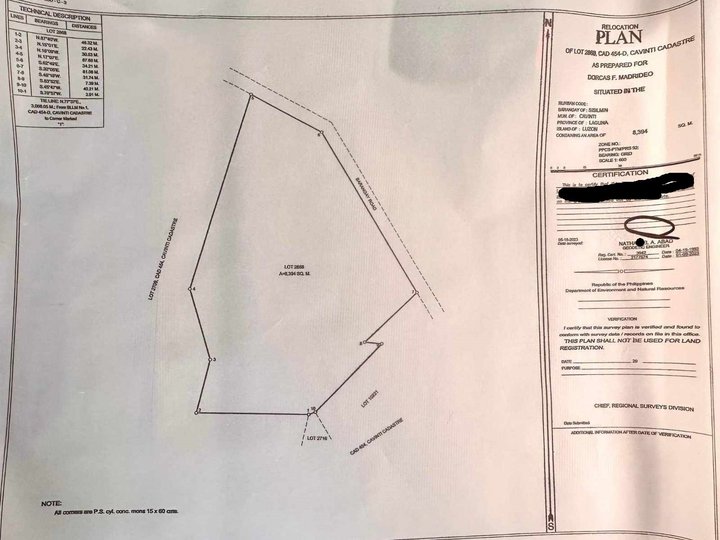 8,394 sqm Agricultural Farm For Sale in Cavinti Laguna, 1.2 km near provincial road