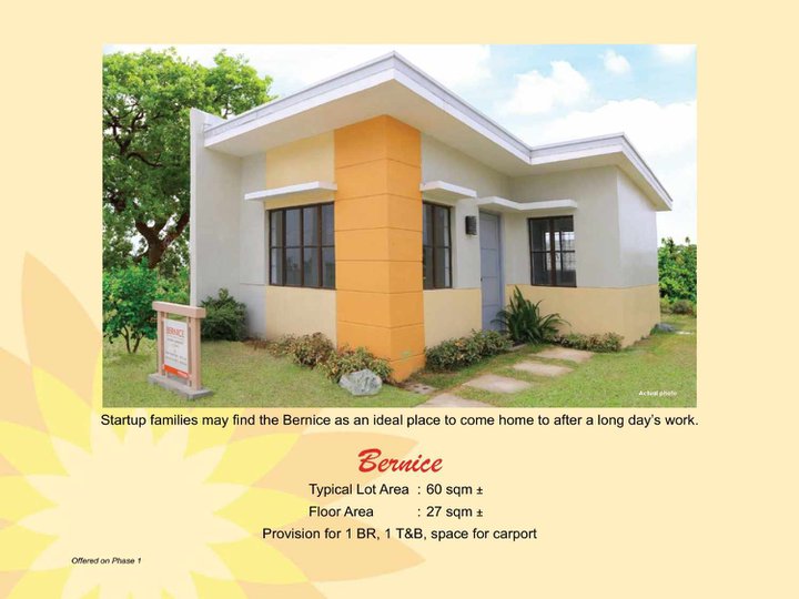 1-bedroom Single Attached House For Sale in Trece Martires Cavite