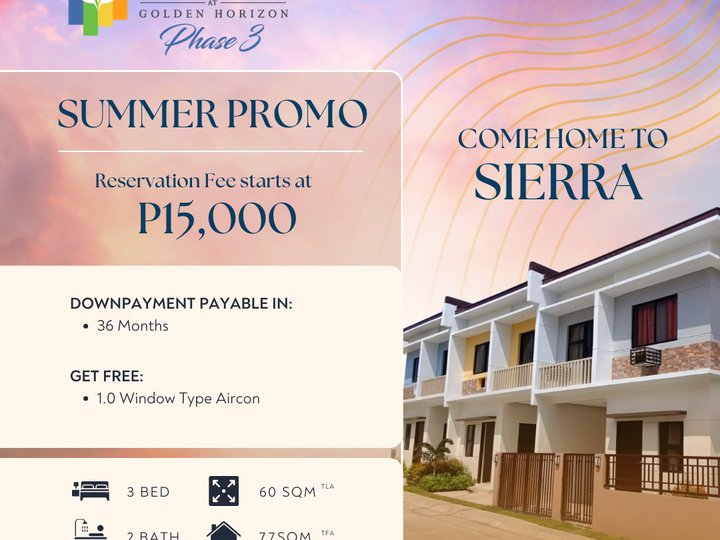 3-bedroom Townhouse For Sale thru Pag-IBIG near Lyceum Trece